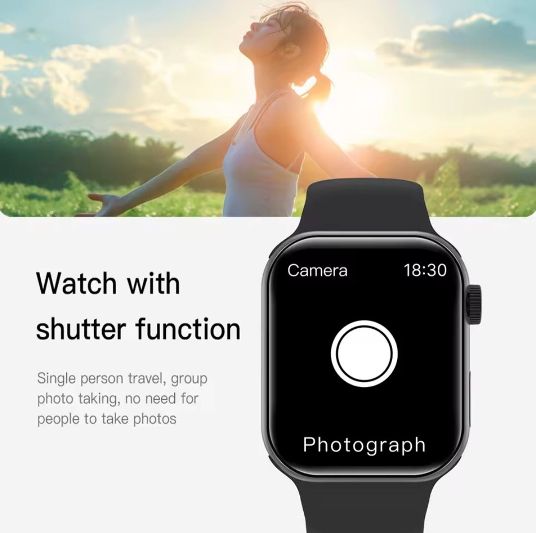 HD Smartwatch – Bluetooth Call, Health Tracking, Fitness & Outdoor, Unisex
