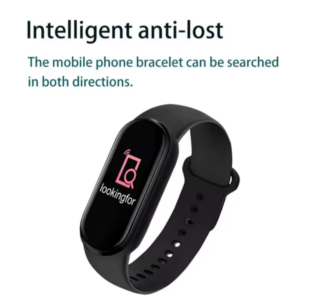 M6 Smartwatch – Multi-Function Fitness & Health Tracker, Unisex Waterproof