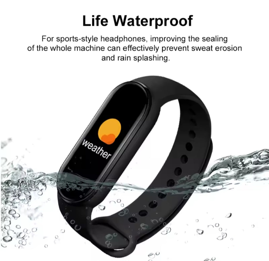 M6 Smartwatch – Multi-Function Fitness & Health Tracker, Unisex Waterproof