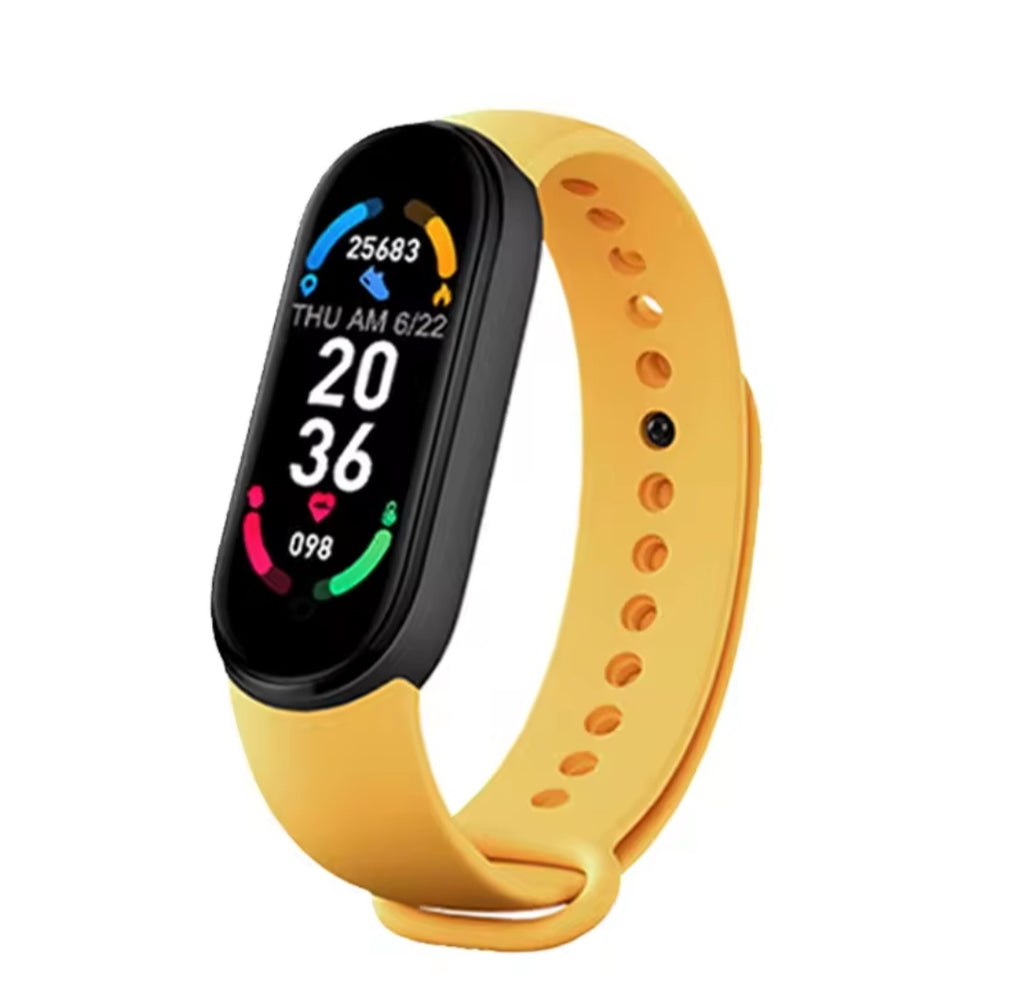 M6 Smartwatch – Multi-Function Fitness & Health Tracker, Unisex Waterproof