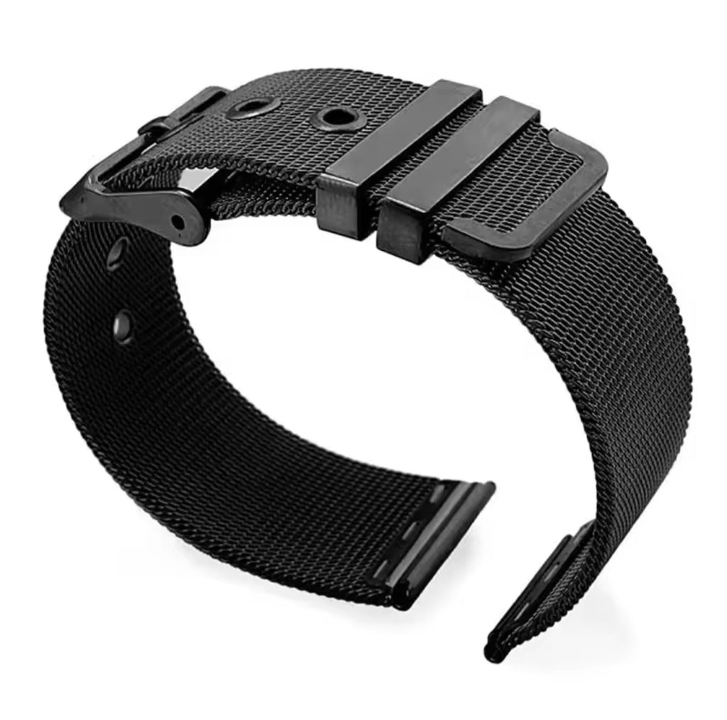 Premium Milanese Mesh Watch Strap – Stainless Steel, 0.4mm Thin, Adjustable 18-24mm, Compatible with Omega & DW